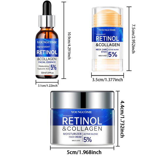 Retinol & Collagen Three-Step Skincare Kit - 4 -  se | ONEFY.SHOP