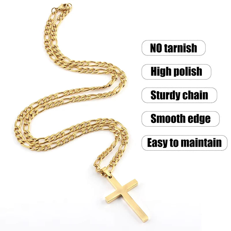 Cross Necklace for Men - 8 - js | ONEFY.SHOP