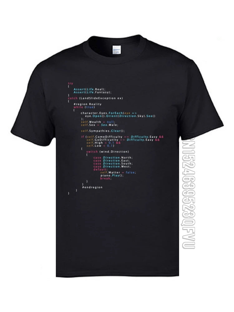 Colored Code Programming T-Shirt - 2 - ps | ONEFY.SHOP