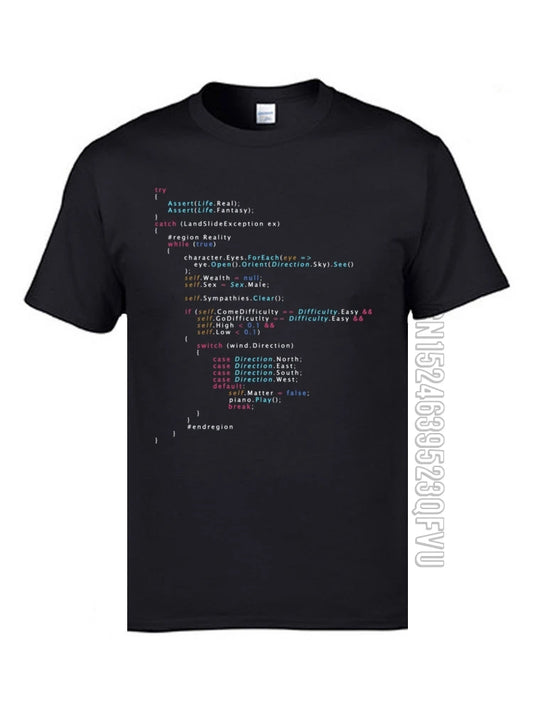 Colored Code Programming T-Shirt - 2 - ps | ONEFY.SHOP