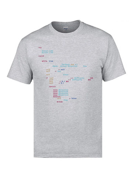Colored Code Programming T-Shirt - 2 - ps | ONEFY.SHOP