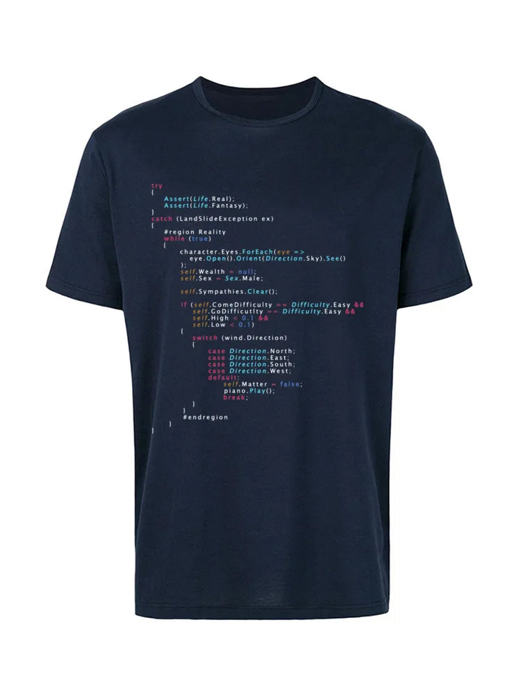 Colored Code Programming T-Shirt - 2 - ps | ONEFY.SHOP