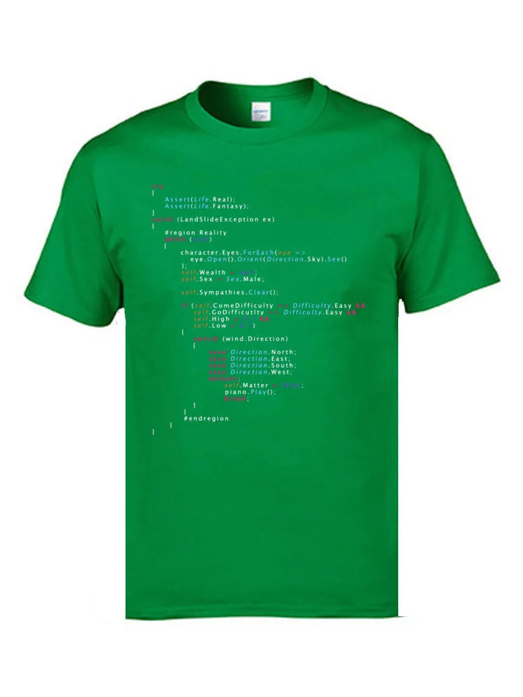 Colored Code Programming T-Shirt - 2 - ps | ONEFY.SHOP