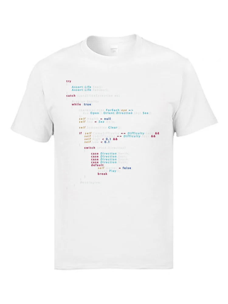 Colored Code Programming T-Shirt - 2 - ps | ONEFY.SHOP
