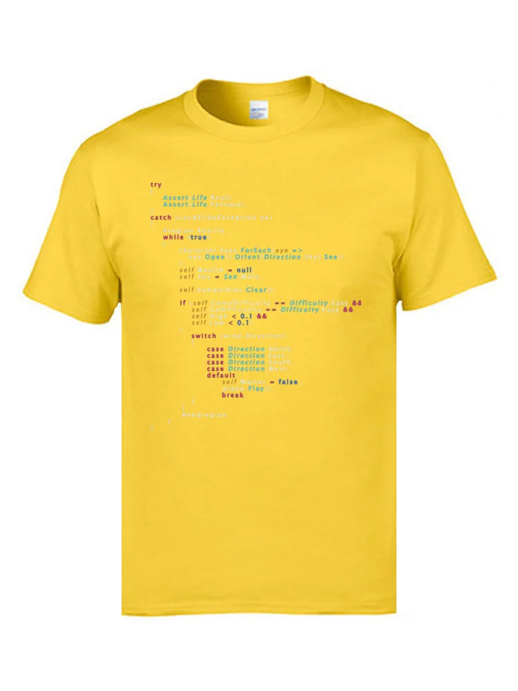 Colored Code Programming T-Shirt - 2 - ps | ONEFY.SHOP