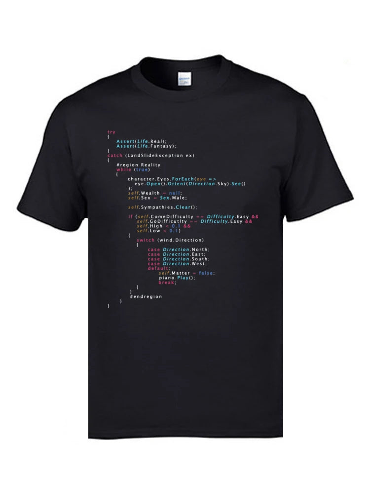 Colored Code Programming T-Shirt - 2 - ps | ONEFY.SHOP
