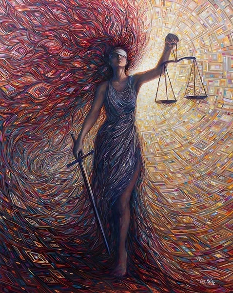 Goddess of Justice Lawyer Posters - 2 - aw  | ONEFY.SHOP