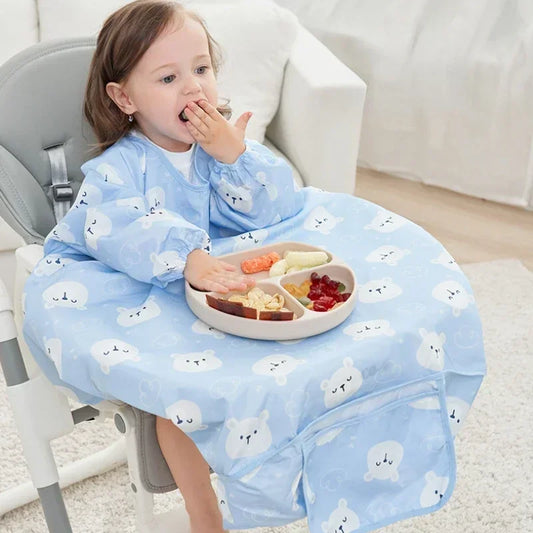 Baby Bibs Coverall Dining - 9 - bs | ONEFY.SHOP