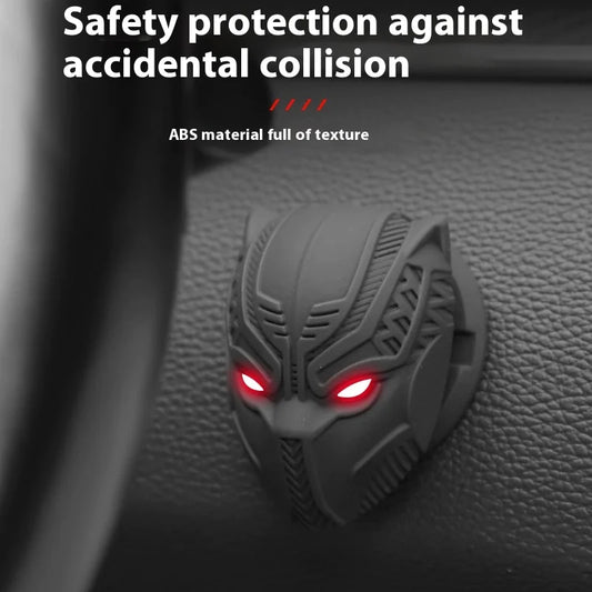 Black Panther Car Engine Start Button Cover - 3 - cs | ONEFY.SHOP