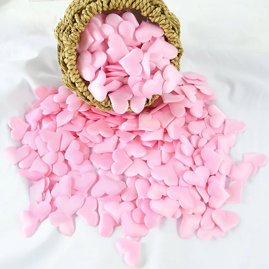 Bulk Satin Heart Confetti - 7 -  rs | ONEFY.SHOP