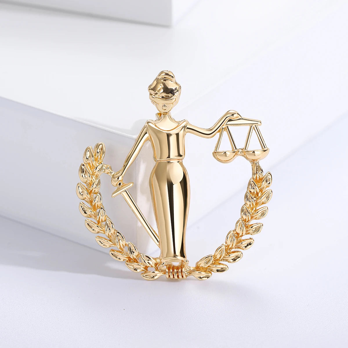 Law-Themed Brooch Pin - 2 - aw  | ONEFY.SHOP