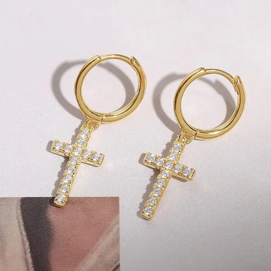 Christ Cross Earring - 8 - js | ONEFY.SHOP
