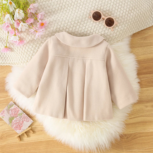 Baby Kids Cute Lapel Coat - 9 - kn | ONEFY.SHOP