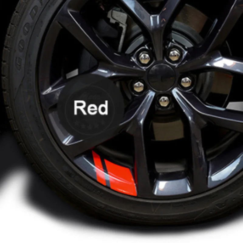 6Pcs Car Sticker Reflective Wheel - 6 - cs | ONEFY.SHOP