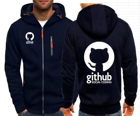 GitHub Social Coding Hoodie - 2 - ps | ONEFY.SHOP