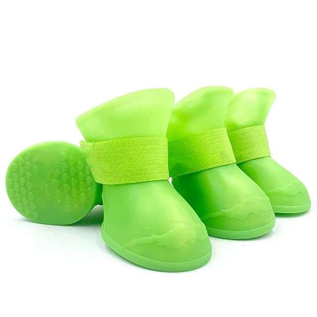 4Pcs Pet Rainshoe Anti-Slip Rubber - 8 - pn | ONEFY.SHOP