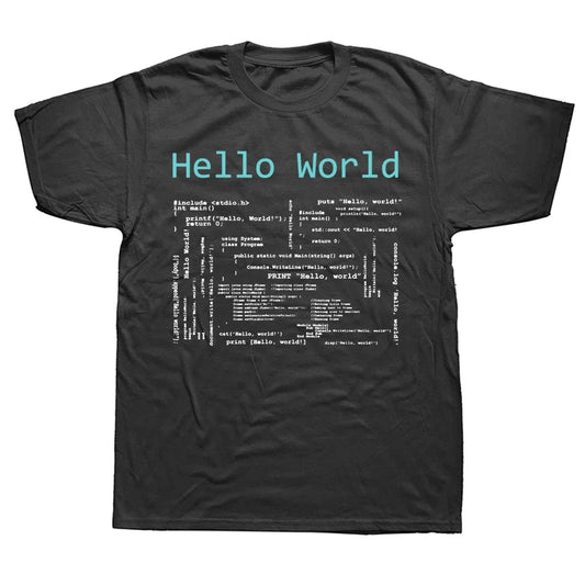 Hello World T-Shirt - 2 - ps  | ONEFY.SHOP