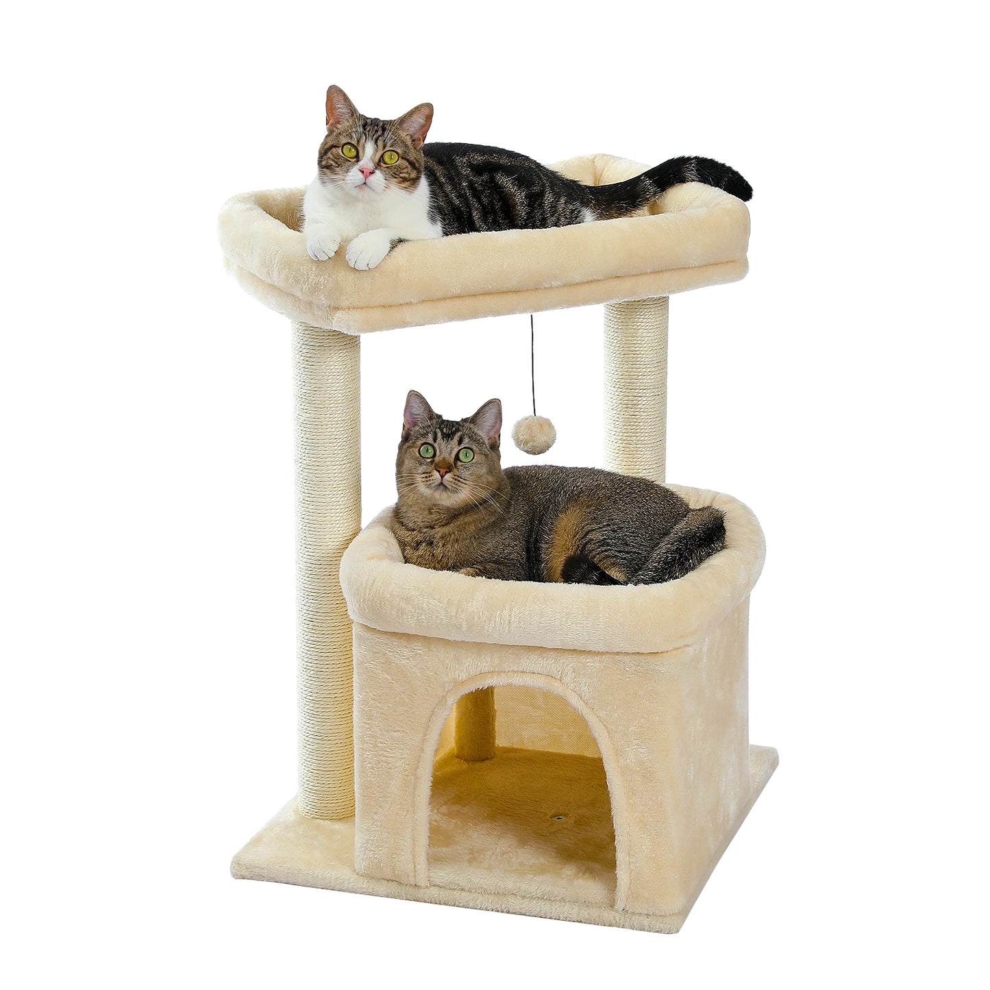 Double Floor Cat Tower - 5 - ps | ONEFY.SHOP