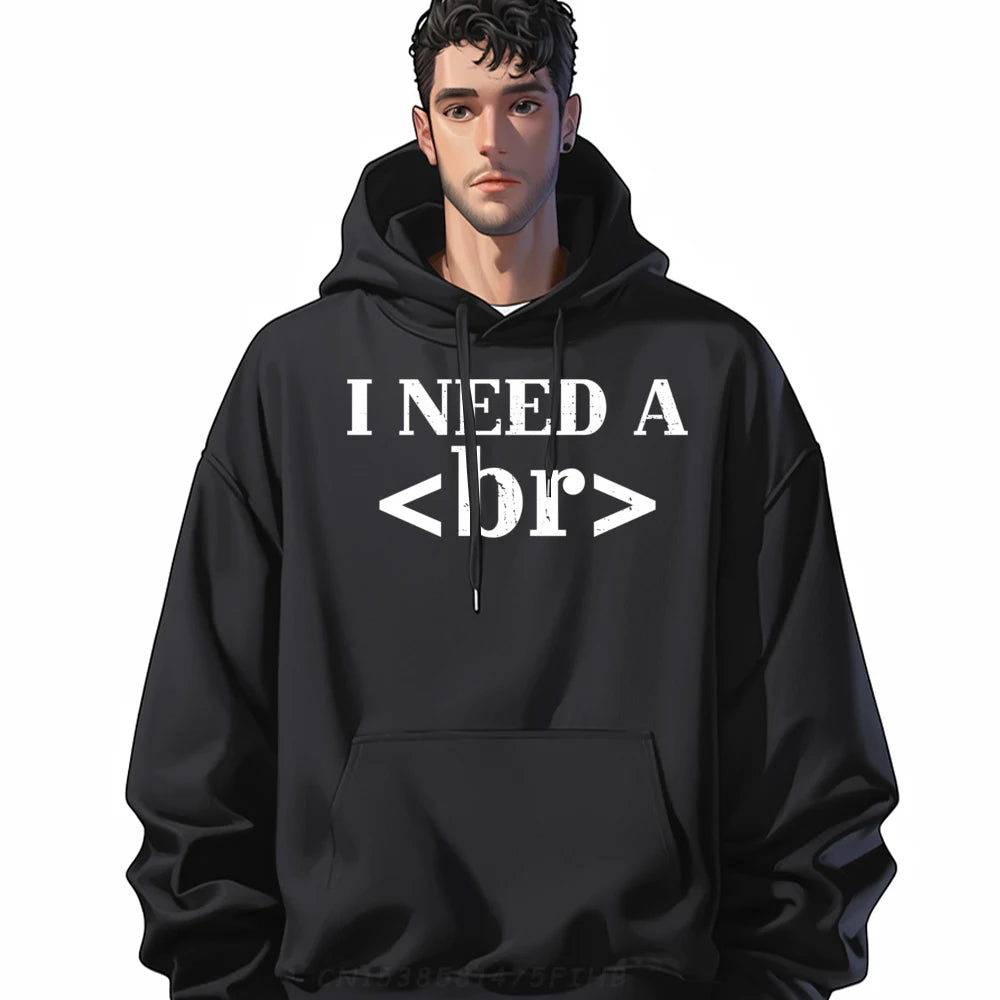 I Need A Break Code Hoodie - 2 - ps | ONEFY.SHOP
