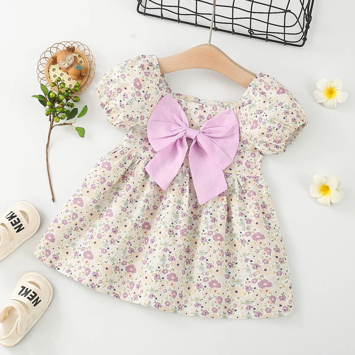 Baby Dress Flower Princess - 9 - kn | ONEFY.SHOP