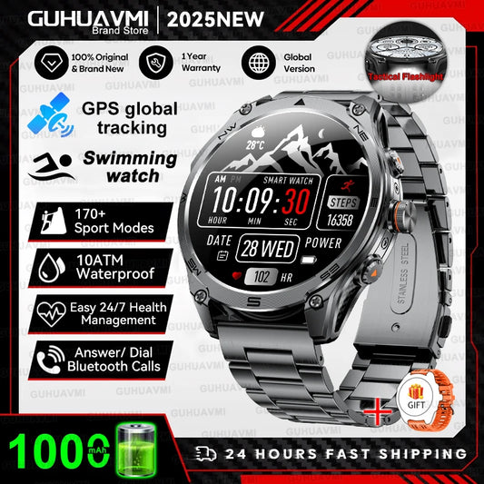 Rugged Outdoor Smartwatch - 4 - ss | ONEFY.SHOP