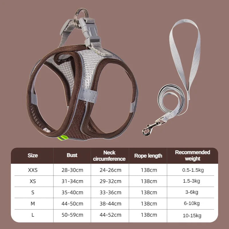Leash Vest for Pets - 5 - ts | ONEFY.SHOP