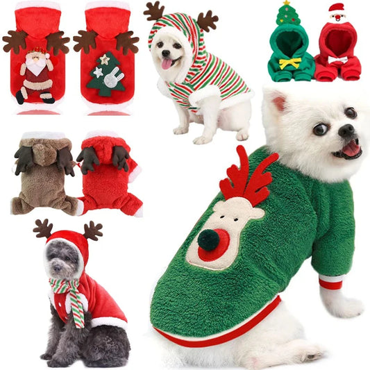 Dog Christmas Clothes - 5 - pn | ONEFY.SHOP
