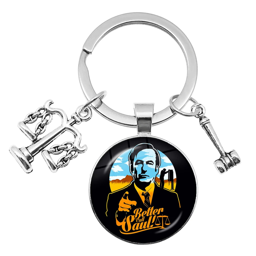 Better Call Saul Keychain - 2 - aw | ONEFY.SHOP