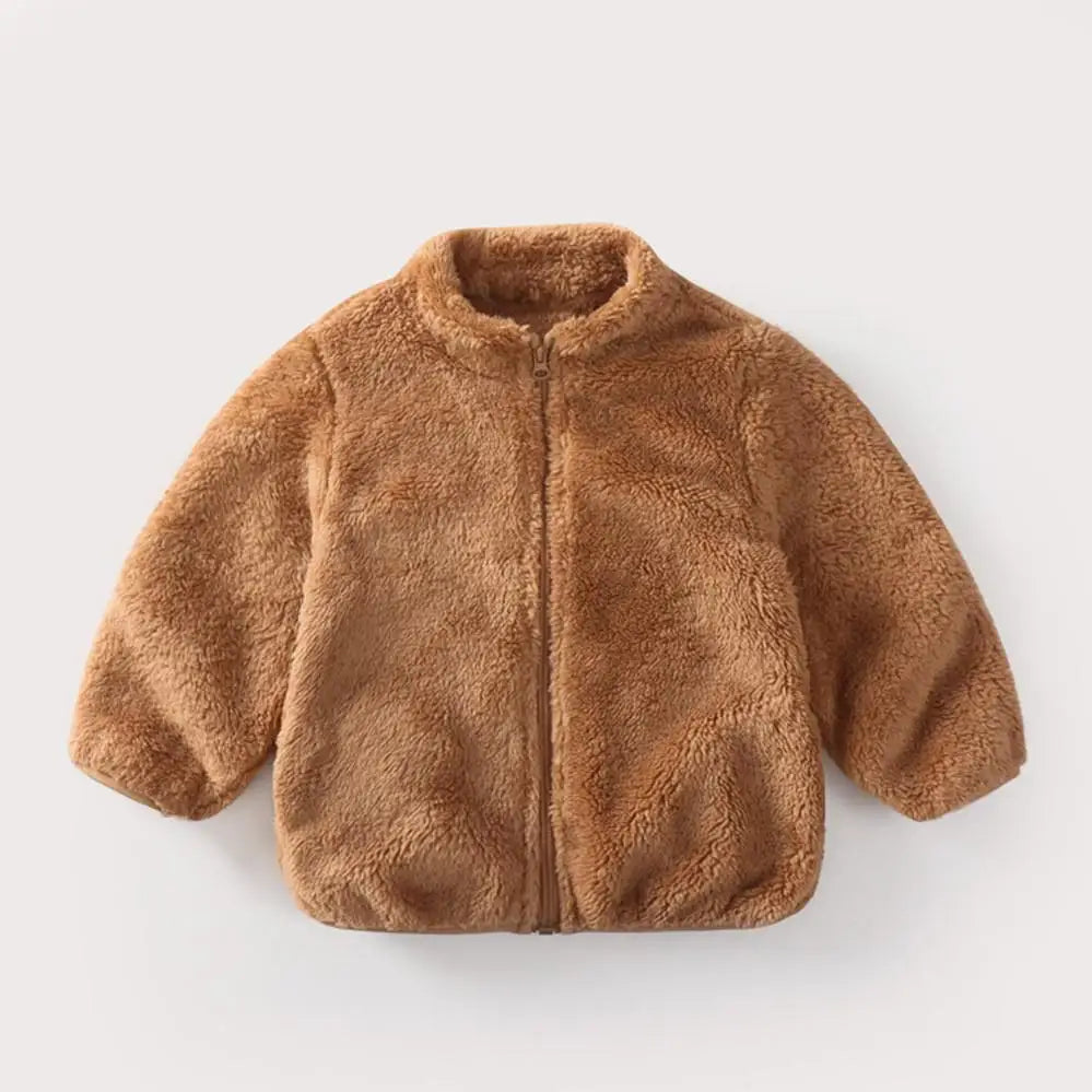 Fashion Children Plush Coat - 9 - kn | ONEFY.SHOP
