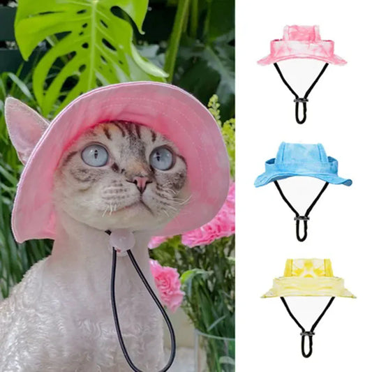 Cat & Dog Summer Hats - 5 - pn | ONEFY.SHOP