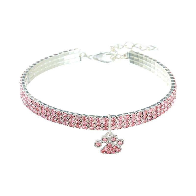 Cat Necklace Rhinestone - 5 - pn | ONEFY.SHOP