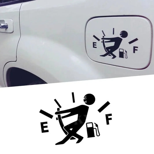 Reflective Car Fuel Gauge Decal - 3 - cs | ONEFY.SHOP