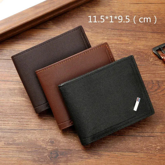 Sleek Bifold Textured Wallet - 2 - gn | ONEFY.SHOP