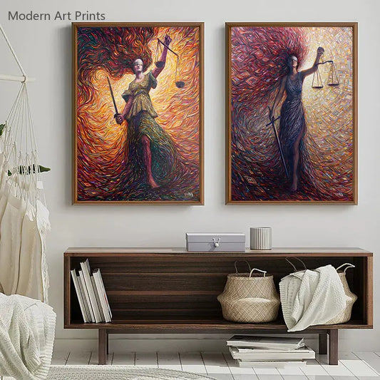 Goddess of Justice Lawyer Posters - 2 - aw  | ONEFY.SHOP