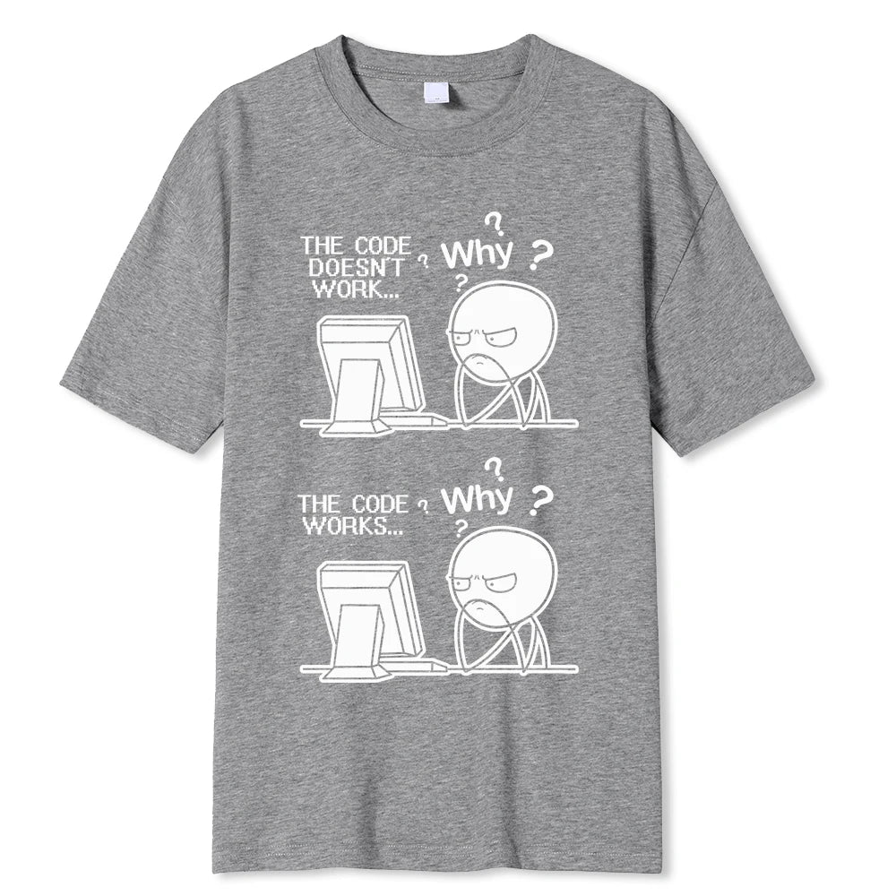 T-shirt « Code ne fonctionne pas » - 2 - PS | ONEFY.SHOP