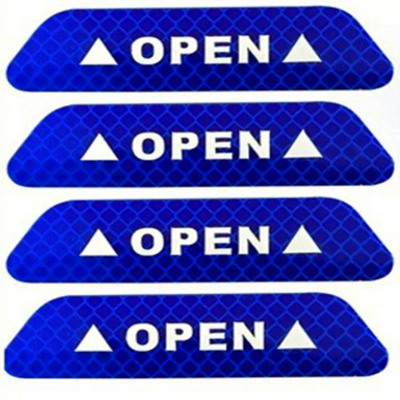 Car Door Open Warning Stickers - 3 - cs | ONEFY.SHOP
