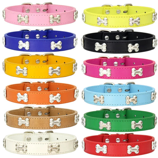Fashion Leather Pet Collars - 5 - pn | ONEFY.SHOP