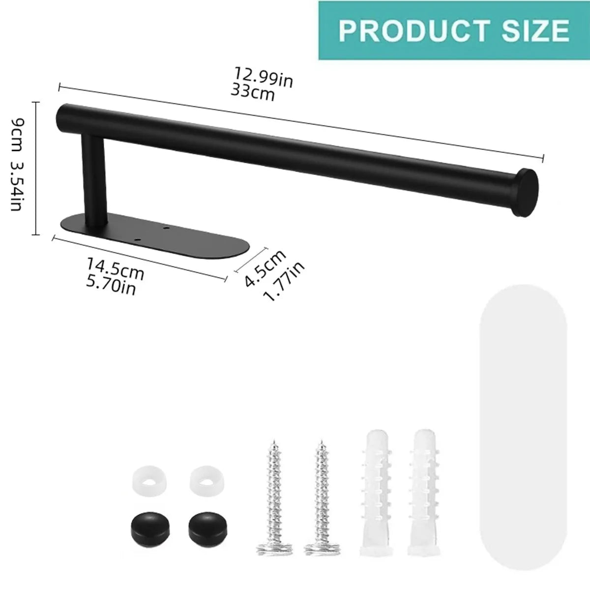 Adhesive Toilet Paper Holder - 6 - km | ONEFY.SHOP