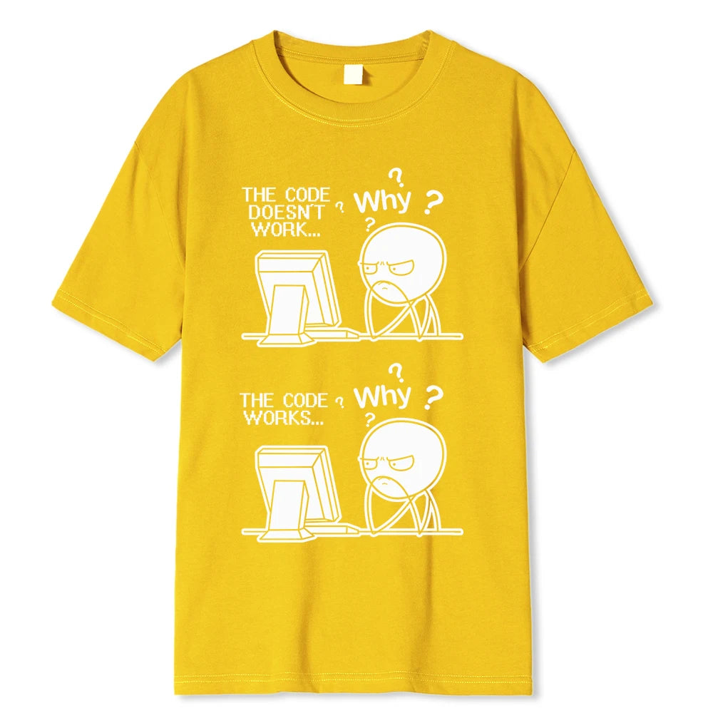 T-shirt « Code ne fonctionne pas » - 2 - PS | ONEFY.SHOP