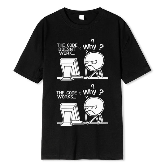 Code Doesn't Work T-Shirt - 2 - PS | ONEFY.SHOP