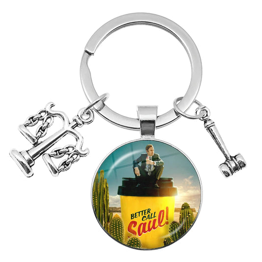 Better Call Saul Keychain - 2 - aw | ONEFY.SHOP