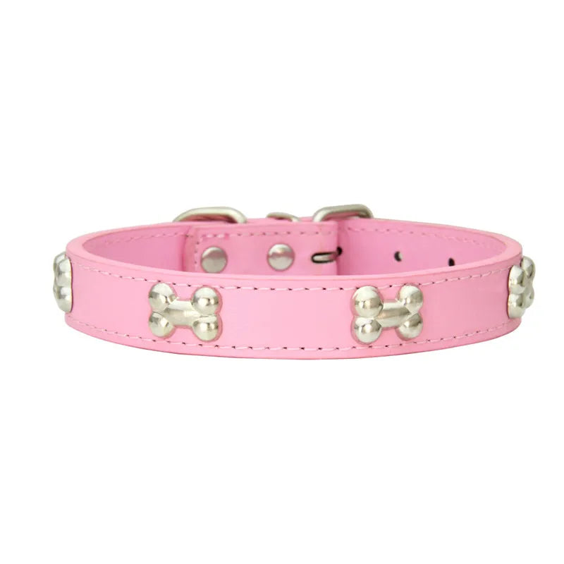 Fashion Leather Pet Collars - 5 - pn | ONEFY.SHOP