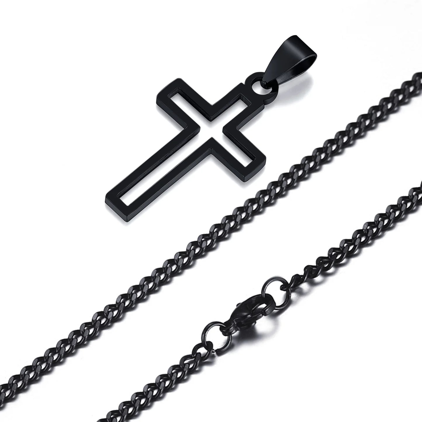 Casual Cross Necklace for Men - 8 - js | ONEFY.SHOP