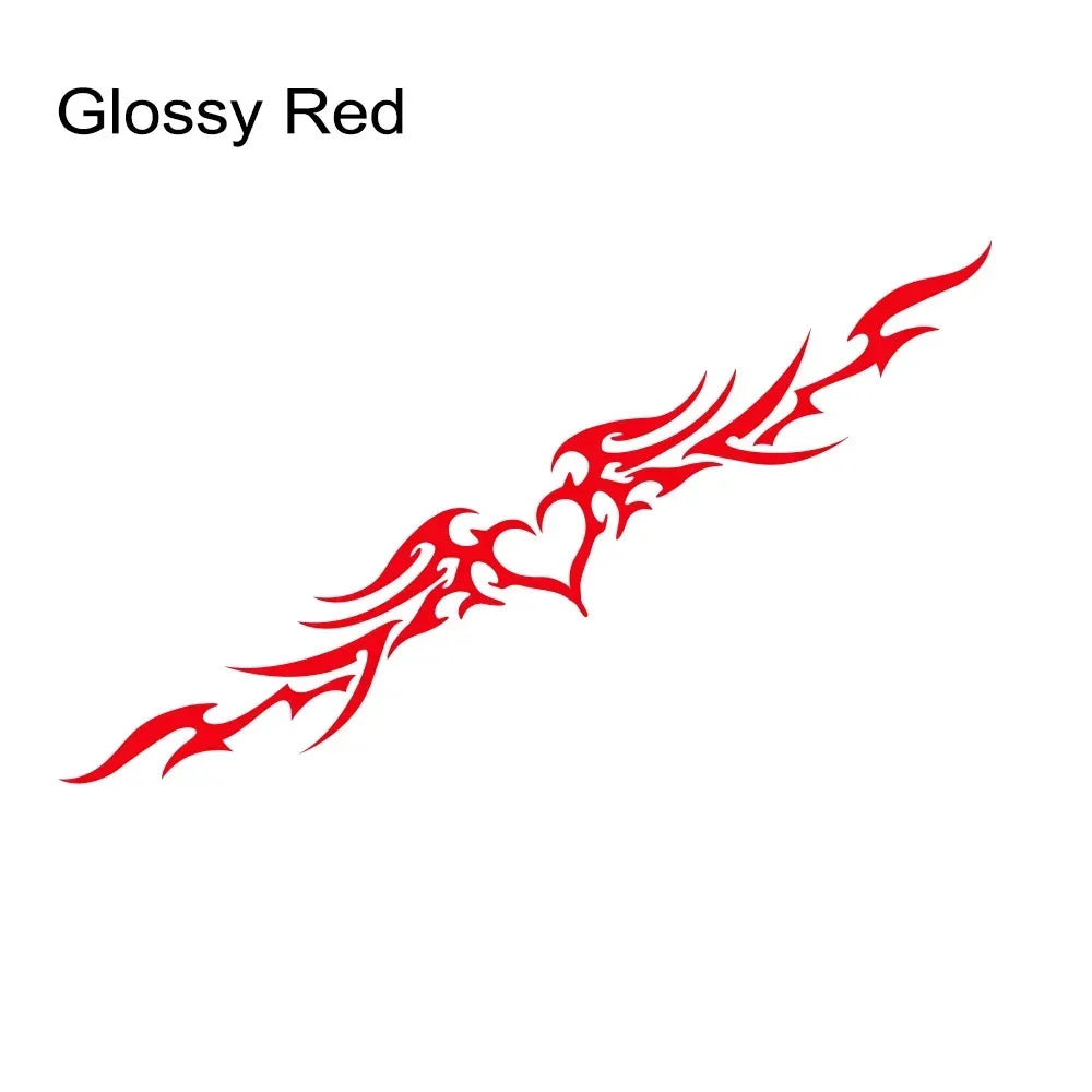 Tribal Style Vinyl Car Decal - 3 - cs | ONEFY.SHOP