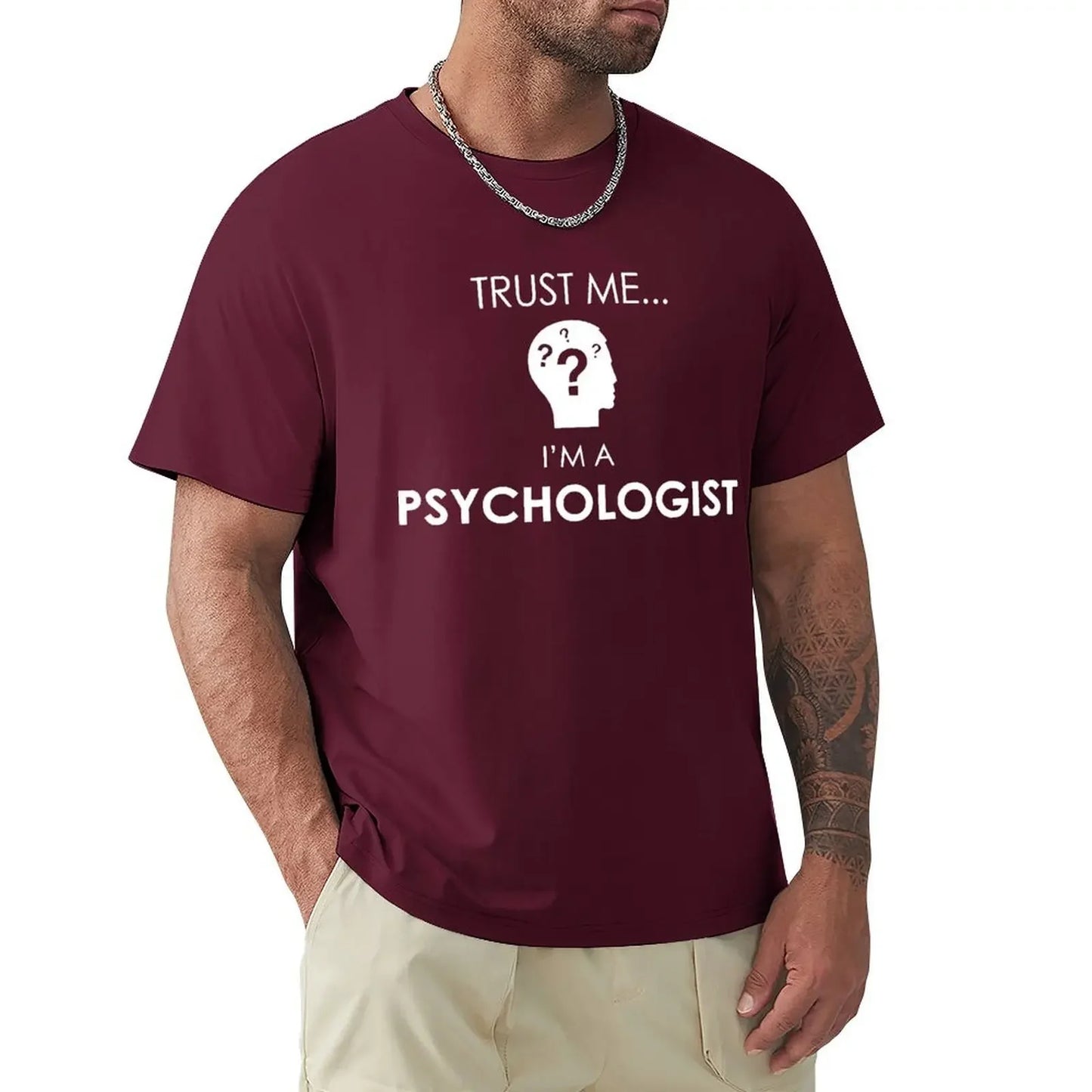 Trust Me, I’m a Psychologist T-Shirt - 2 - ds | ONEFY.SHOP