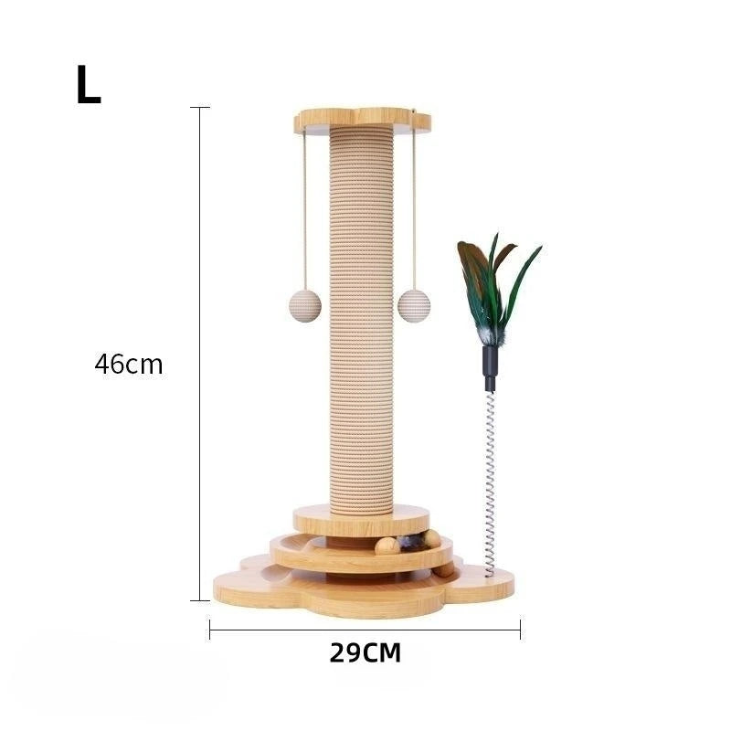 Pet Cat Sisal Scratching Toy - 5 - ps | ONEFY.SHOP
