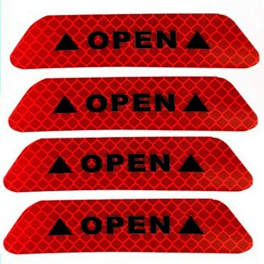 Car Door Open Warning Stickers - 3 - cs | ONEFY.SHOP
