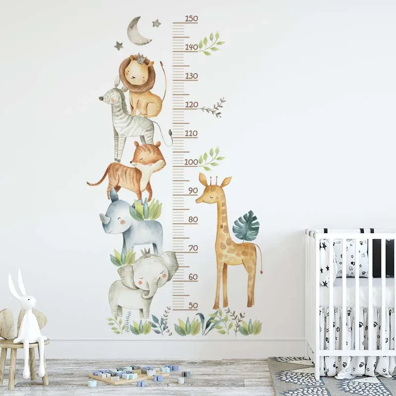 3PC Cartoon Animal Rule Wall Stickers - 9 - rs | ONEFY.SHOP