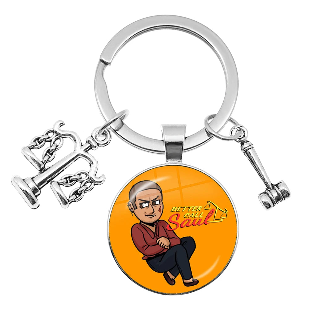 Better Call Saul Keychain - 2 - aw | ONEFY.SHOP
