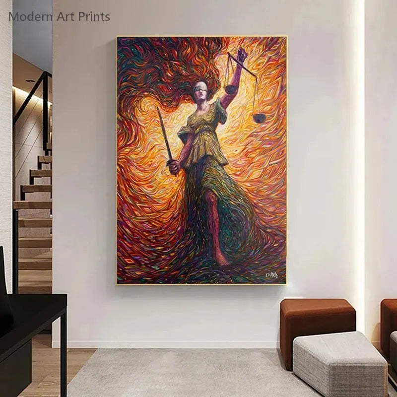 Goddess of Justice Lawyer Posters - 2 - aw  | ONEFY.SHOP
